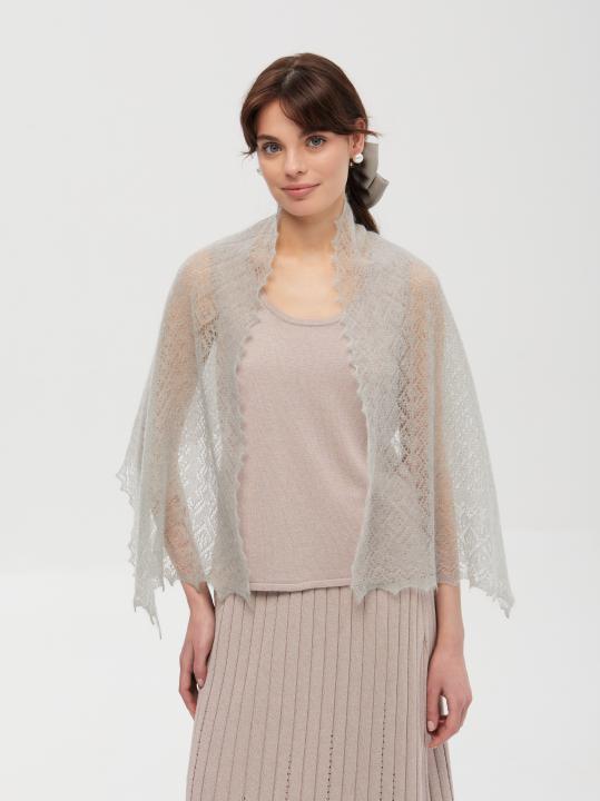 Gray Down Stole