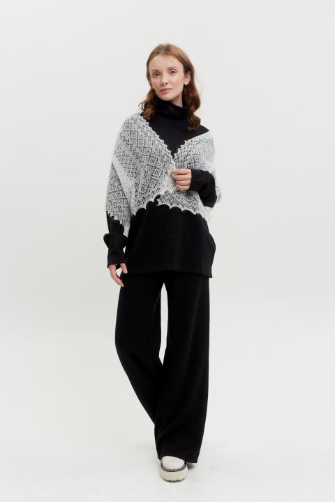 White Down Stole