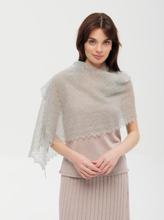 Gray Down Stole