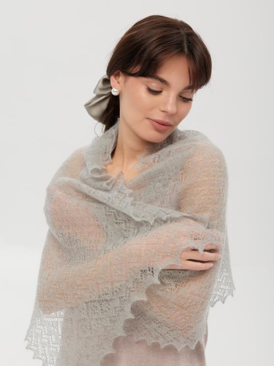 Gray Down Stole