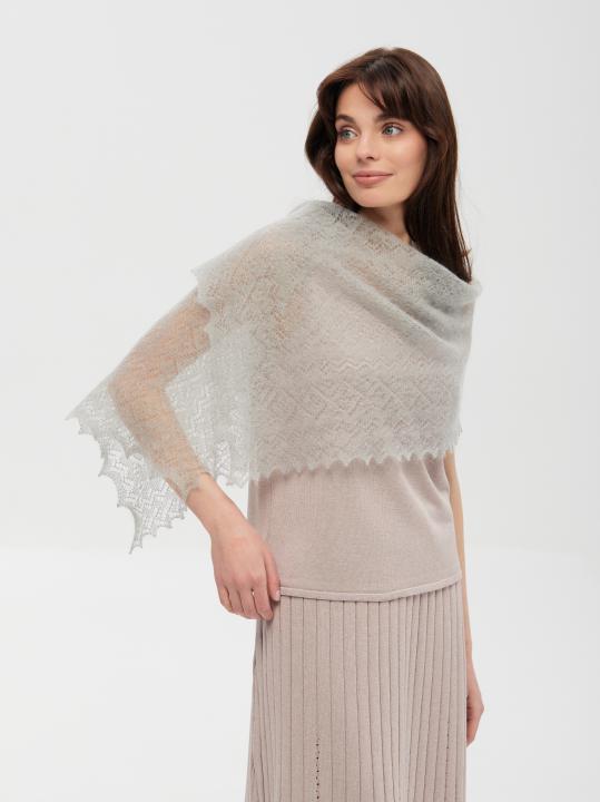 Gray Down Stole