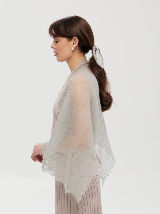 Gray Down Stole