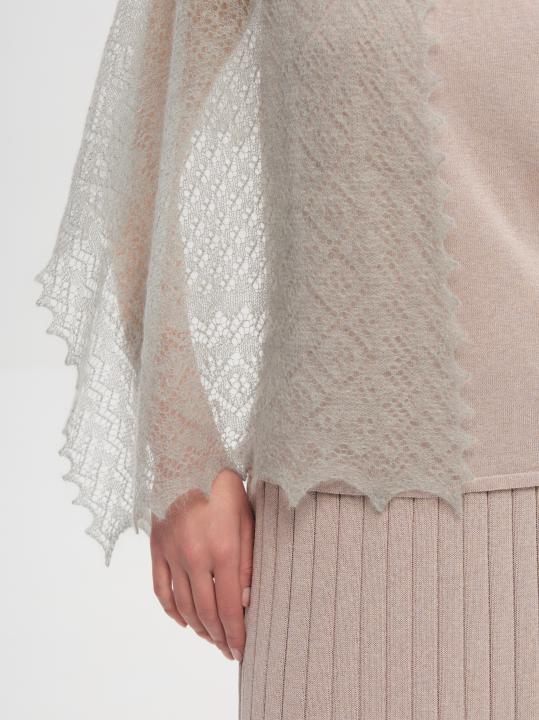 Gray Down Stole